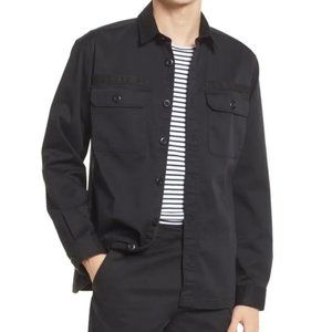NWT Selected Homme, Ricko Loose Fit Overshirt, Black, L